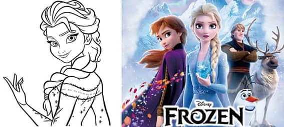 impresionpara sublimar frozen