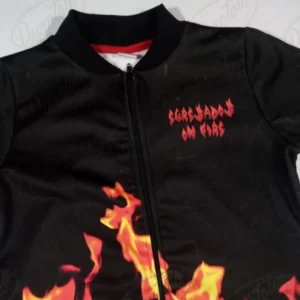 campera de egresados sublimacion fuego mario bros trabajos
