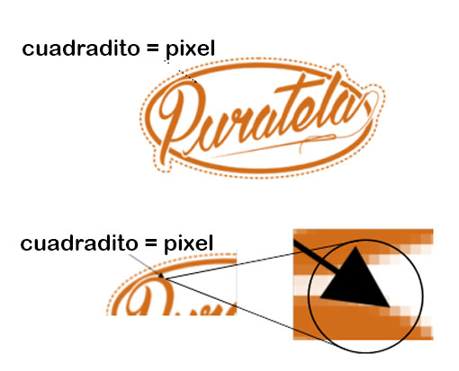 cuadradito pixel pixelada