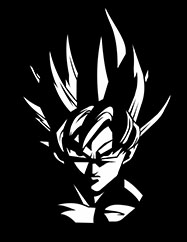 pixel imagen vecto dragonball goku pixelada vector e imagen