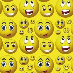 Cod 6018 Emojis Amarillo rapport